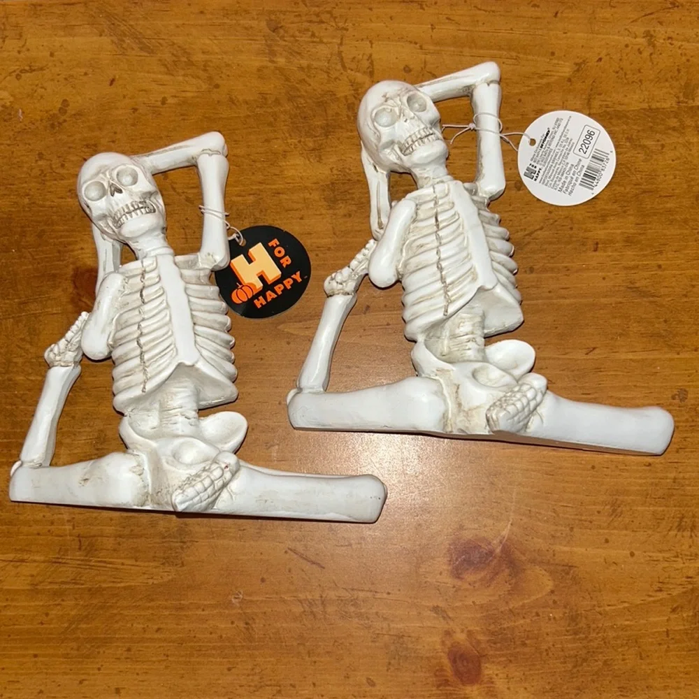 Skeleton yoga figurines - Picture 1 of 7